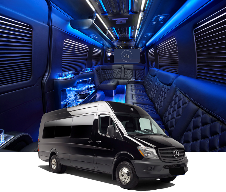 Mercedes Black Sprinter Van — Greater Binghamton Limousine